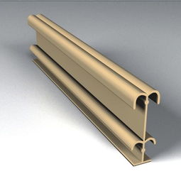金钛铝业F6151 专为现代窗帘轨道打造的高性能铝型材