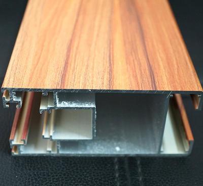 仿木纹铝材 平面转印木纹技术，可来图来样生产与来料加工